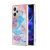 YB IMD Series Redmi Note 12 Pro+ 5G Marble Pattern Cover – Milky Way Blue