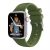 Green Elite Silicone with Style Strap for Apple Watch 41mm – Green