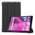 Tri-fold Stand Leather Cover for Lenovo Tab M8 (3rd Gen) – Black