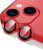 Green Iron Camera Lens Protector iP 13/13 Mini – Red