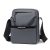 WEIXIER D248 Crossbody PU Leather Waterproof  Bag – Gray