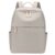 Ladies Travel Backpack Oxford Cloth 14inch/16inch Laptop Bag – Apricot Gray