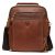 HUMERPAUL MH573 Cowhide Leather Crossbody Men Bag – Brown