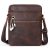 HUMERPAUL MH584 Vintage Cowhide Leather Crossbody Men Bag – Brown
