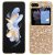 Samsung Galaxy Z Flip6 5G Glitter Electroplated TPU Cover – Gold