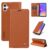 Samsung Galaxy A06 YIKATU YK-001 Stand Leather Flip Cover – Brown