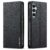 Samsung Galaxy S24 FE LC.IMEEKE L1 Series Leather Flip Cover – Black