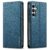Samsung Galaxy S24 FE LC.IMEEKE L1 Series Leather Flip Cover – Blue
