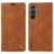 Samsung Galaxy A16 YIKATU YK-004 Leather Flip Cover With Wallet – Brown