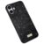 iPhone 16 Plus SULADA Leather+PC+TPU Glitter Sequins Cover – Black