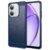 Oppo A3x 4G Carbon Fiber Texture TPU Cover – Blue