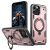 iPhone 12 Pro / 12 MagSafe Military PC+TPU Kickstand Cover – Rose gold