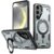 Samsung Galaxy S24 FE Rugged MagSafe PC+TPU Kickstand Cover – Grey