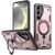 Samsung Galaxy S24 FE Rugged MagSafe PC+TPU Kickstand Cover – Rose Gold