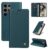 Samsung Galaxy S25 Ultra YIKATU YK-001 Stand Leather Magnetic Closure – Green
