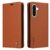 Samsung Galaxy A36 5G/A56 5G YIKATU YK-001 Stand Leather Flip Phone Cover – Brown