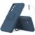 Samsung Galaxy A26 Silicone Ring Kickstand Cover With Straps – Midnight Blue