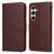 Samsung Galaxy A56 5G/ A36 5G Wallet PU Leather Folio Flip Cover – Brown
