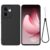 Oppo Reno13 F 4G / 5G Silicone Cover with Hand Strap – Black