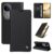 Vivo V50 5G YIKATU PU Leather Flip Cover  – Black