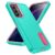 Samsung Galaxy A56/A36 5G EVA 3-in-1 Design Kickstand Cover – Cyan + Rose