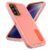 Samsung Galaxy A56/A36 5G EVA 3-in-1 Design Kickstand Cover – Transparent + Orange