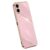 Samsung Galaxy A07 XINLI TPU with Electroplating Frame Cover – Pink