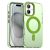 iPhone 17 MagSafe Anti Drop Hybrid Cover – Green