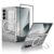 Samsung Z Fold7 5G XUNDD Anti-Drop MagSafe Kickstand PC Clear Cover with Tempered Glass