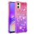 Samsung Galaxy A07 4G TPU Gradient Quicksand Back Cover -Pink+Purple