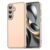 Samsung Galaxy S25 FE Drop Proof Frosted Translucent PC + TPU Cover – Orange