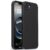 iPhone 16e Ultra Thin Liquid Silicone + PC Cover – Black