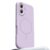 iPhone 16 MagSafe Liquid Silicone + PC Camera Touch Button Cover – Light Purple