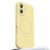 iPhone 16 MagSafe Liquid Silicone + PC Camera Touch Button Cover – Light Yellow