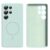 Samsung Galaxy S25 Ultra Magsafe Skin-Touch Liquid Silicone Cover – Light Green