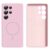 Samsung Galaxy S25 Ultra Magsafe Skin-Touch Liquid Silicone Cover – Pink