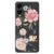 Samsung Galaxy A07  Big Flowers Pattern Printing TPU Cover – Black