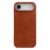 iPhone 17 Air MELKCO MagSafe Waxy Genuine Cow Leather PC Cover – Brown
