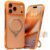 iPhone 17 Pro TORRAS Ostand Spin Air Kickstand MagSafe Shockproof Cover – Orange