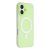 iPhone 17 MagSafe PC + TPU Frosted Back Cover – Green