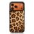 iPhone 17 Pro Max CASEEVO MagSafe Leopard Pattern TPU PC Cover – Brown