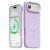 iPhone 17 Air Magsafe Skin-Friendly Liquid Silicone + PC Cover – Purple