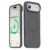 iPhone 17 Air Magsafe Skin-Friendly Liquid Silicone + PC Cover – Grey