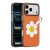 iPhone 17 Pro Max DUX DUCIS Luvy Series PU Leather with Finger Ring/Strap – Warm Orange & Daisy