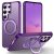 Samsung Galaxy S26 Ultra Magsafe Kickstand TPU + PC Shockproof Cover – Purple