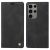 Samsung Galaxy S23 Ultra YIKATU Leather Flip Cover with Wallet – Black (YK-004)