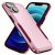 Shockproof Anti-fingerprint Cover PC+TPU iPhone 15 Plus – Pink
