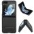 NILLKIN Qin Series Leather Flip Cover for Samsung Galaxy Z Flip 5 5G- Black