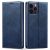 LC.IMEEKE Leather Stand Cover iPhone 15 Pro Max – Blue