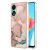 YB IMD- Series-16 Oppo A78 4G Marble Pattern Cover – Pink